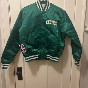STARTER Boston Celtics Green Bomber‎ Jacket medium